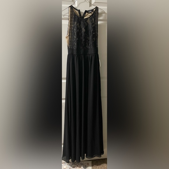 Lulus Dress Sleeveless Maxi Floor Length Black Women’s Small - Picture 2 of 10